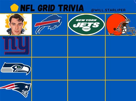 nfl grid trivia.